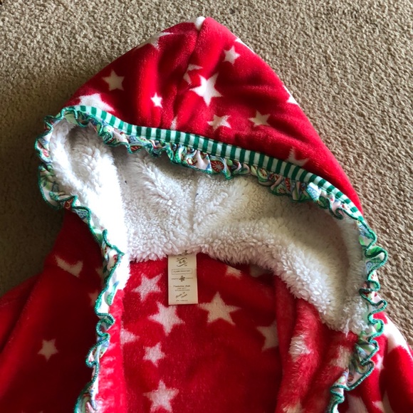 Girls Christmas Robe - Picture 2 of 3